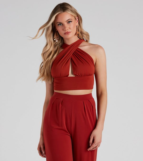 Boho-Chic Convertible Crop Top - Image 3