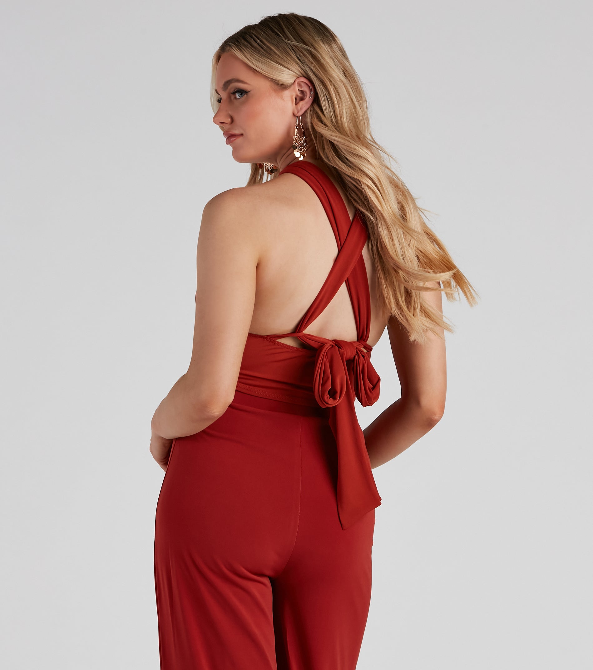 Boho-Chic Convertible Crop Top - Image 2