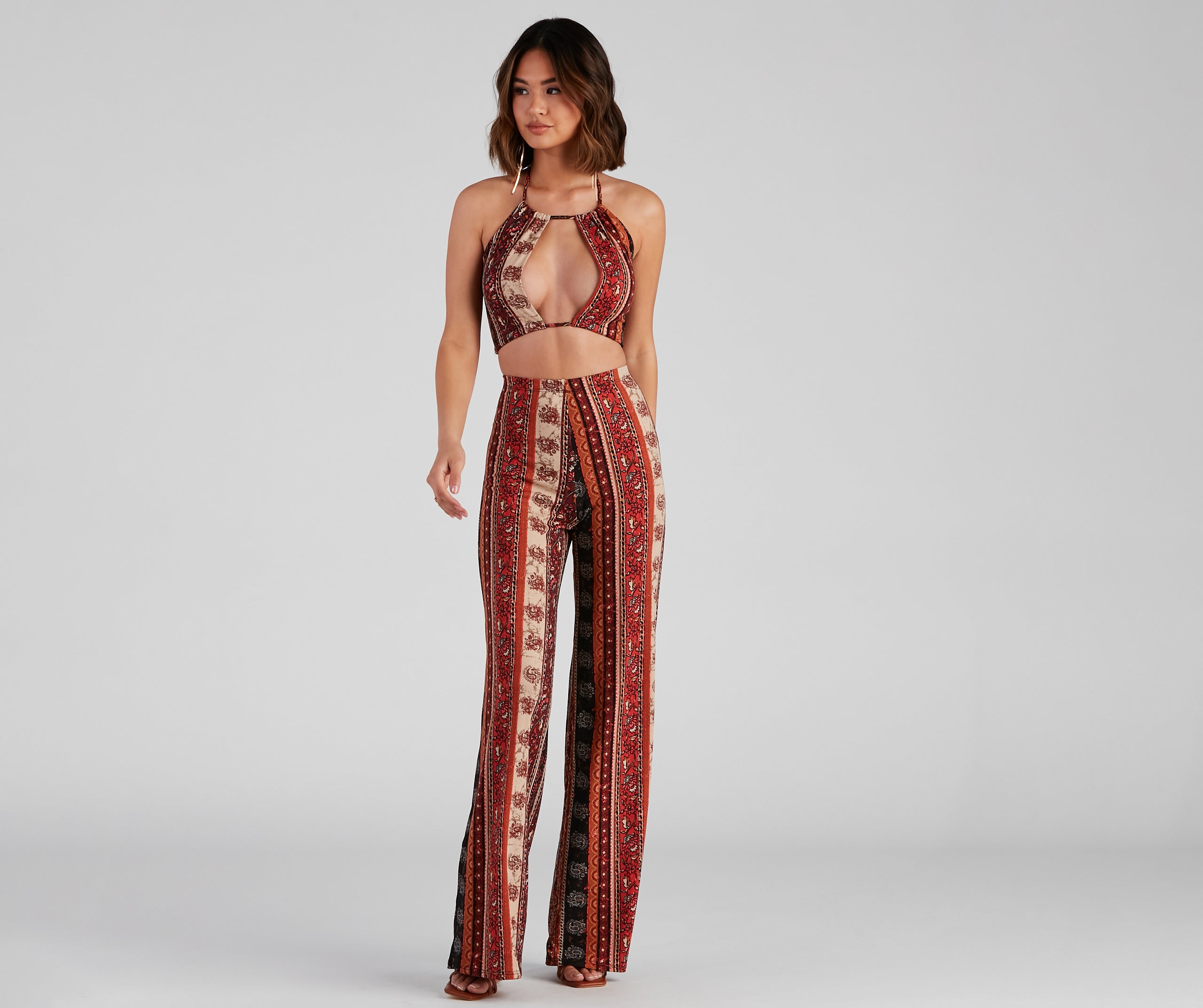 Desert Dreamer Halter Crop Top - Image 4