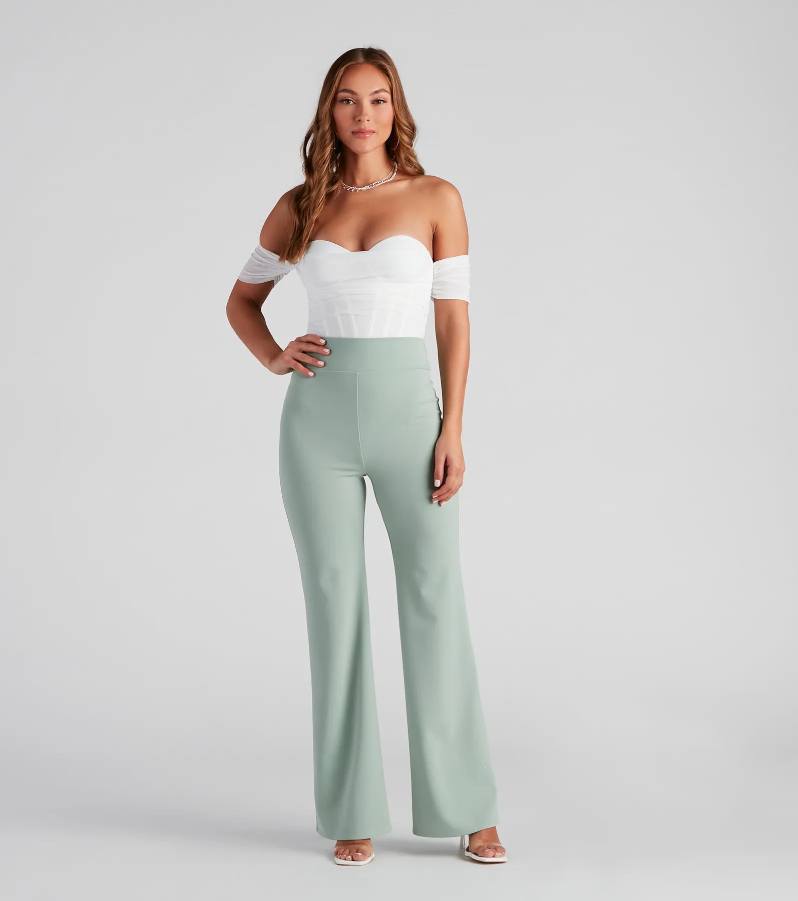 Another Date Mesh Bustier Bodysuit - Image 13