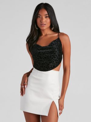 Prowlin' Leopard Strappy Crop Top