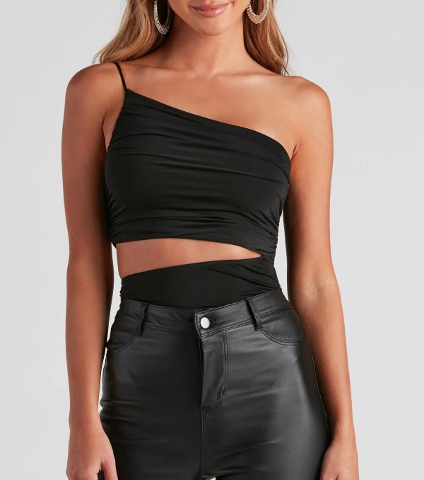 Such A Vibe Ruched Bodysuit - Image 5
