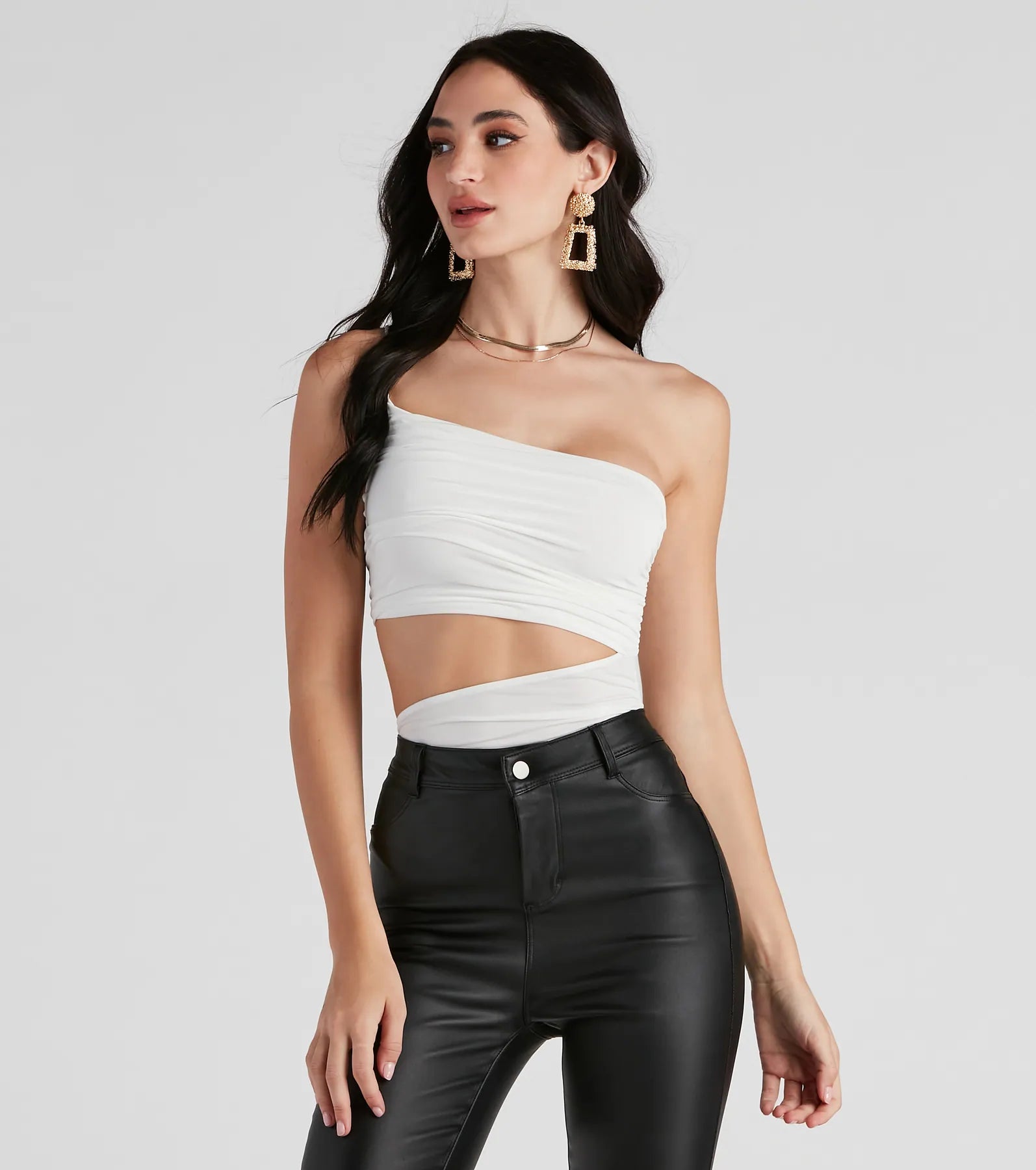 Such A Vibe Ruched Bodysuit - Image 11