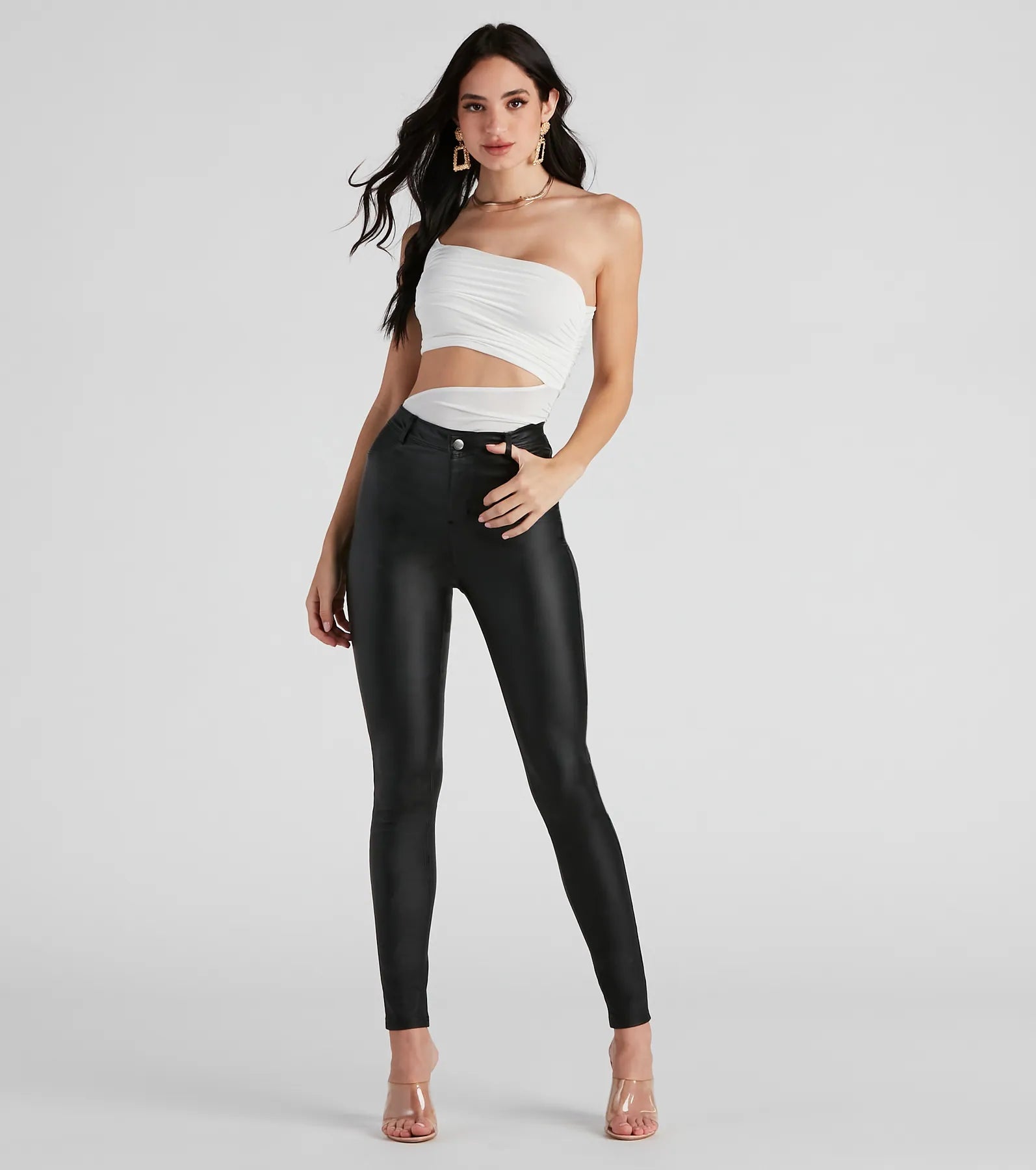 Such A Vibe Ruched Bodysuit - Image 13