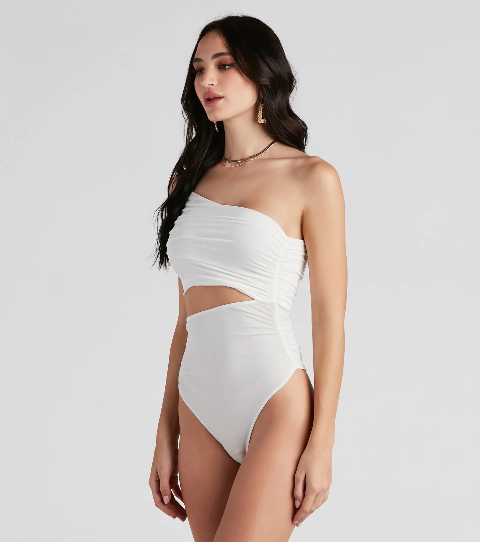 Such A Vibe Ruched Bodysuit - Image 15