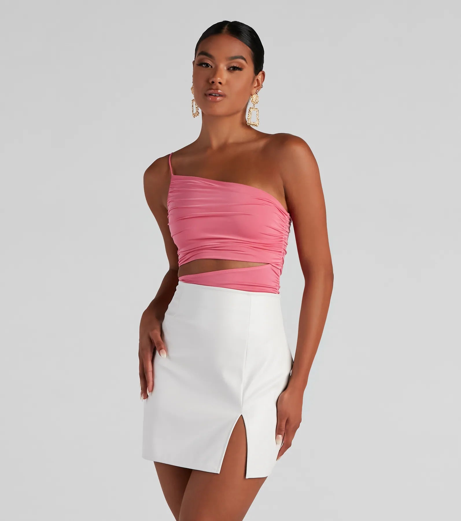 Such A Vibe Ruched Bodysuit - Image 6