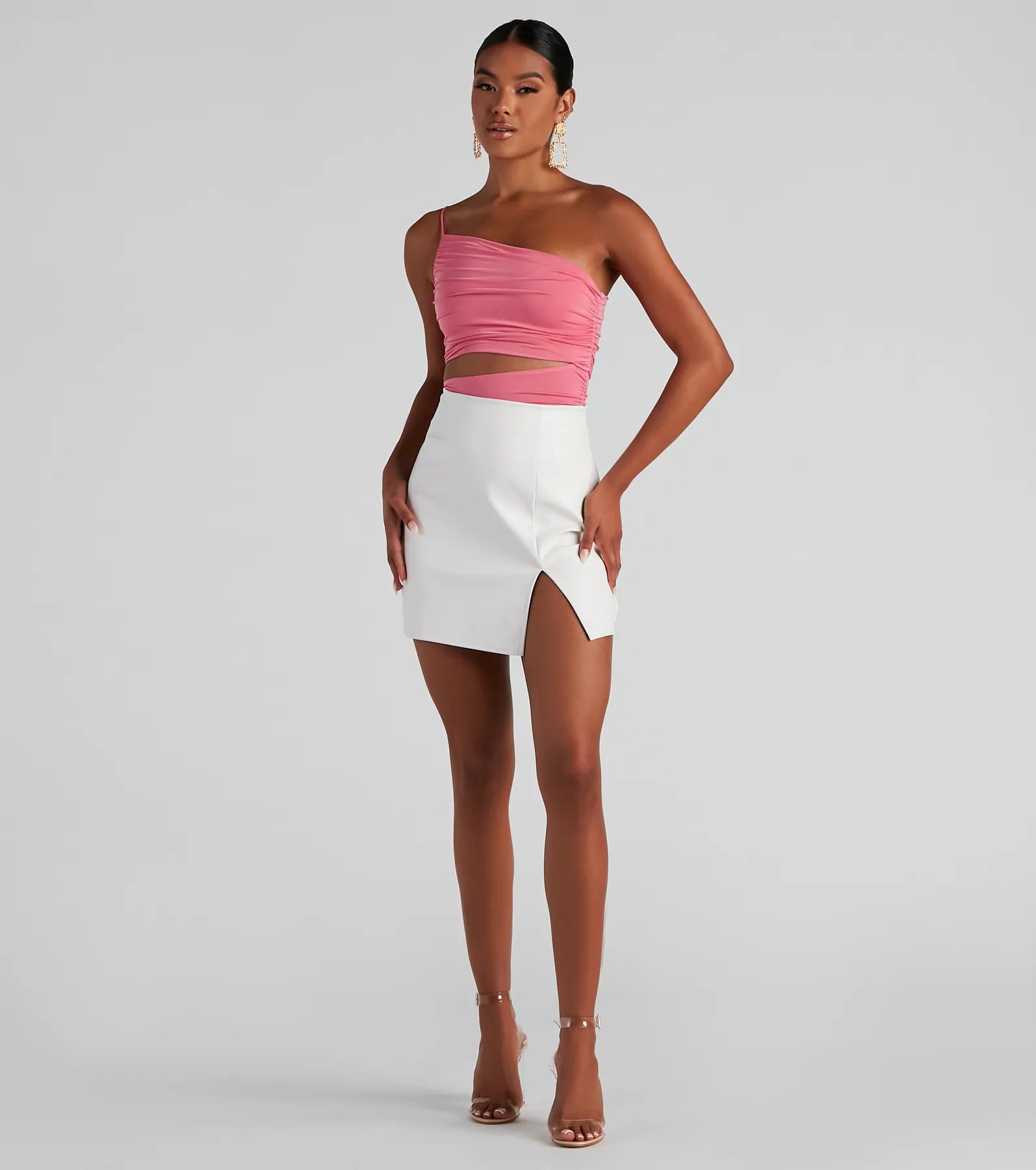Such A Vibe Ruched Bodysuit - Image 8