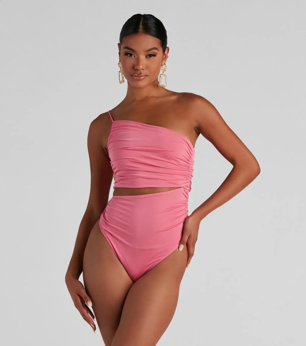Such A Vibe Ruched Bodysuit - Image 10