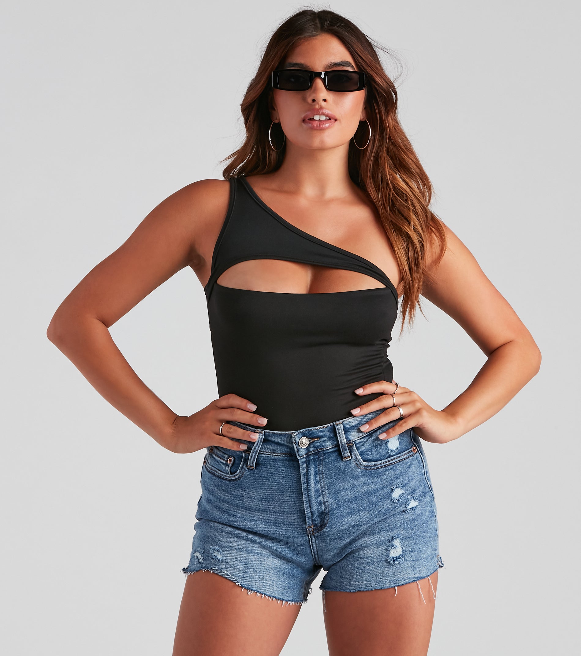 Weekend Vibes One Shoulder Top - Image 5