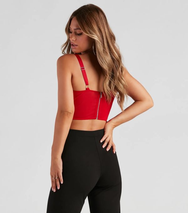 Fantasy Babe Lace-Up Bustier - Image 2
