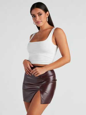 Classic Casual Cropped Tank