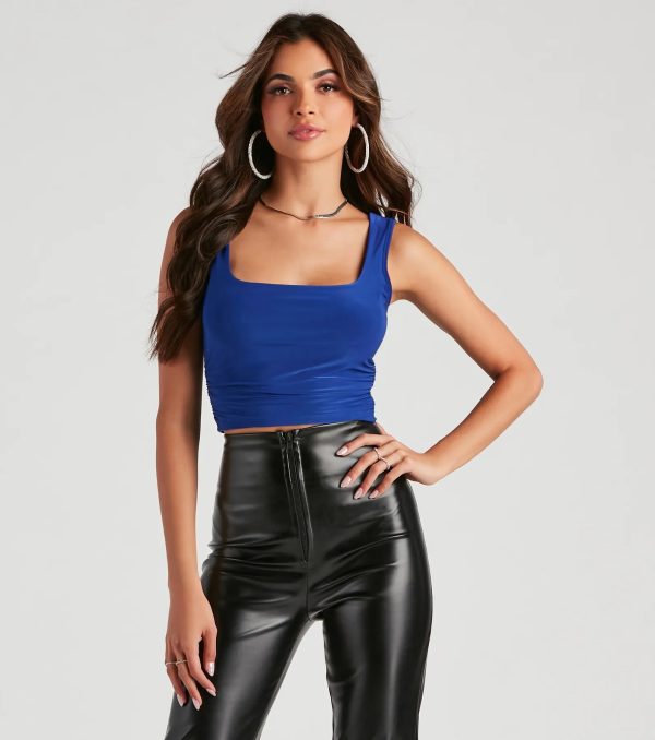 Classic Casual Cropped Tank - Image 5