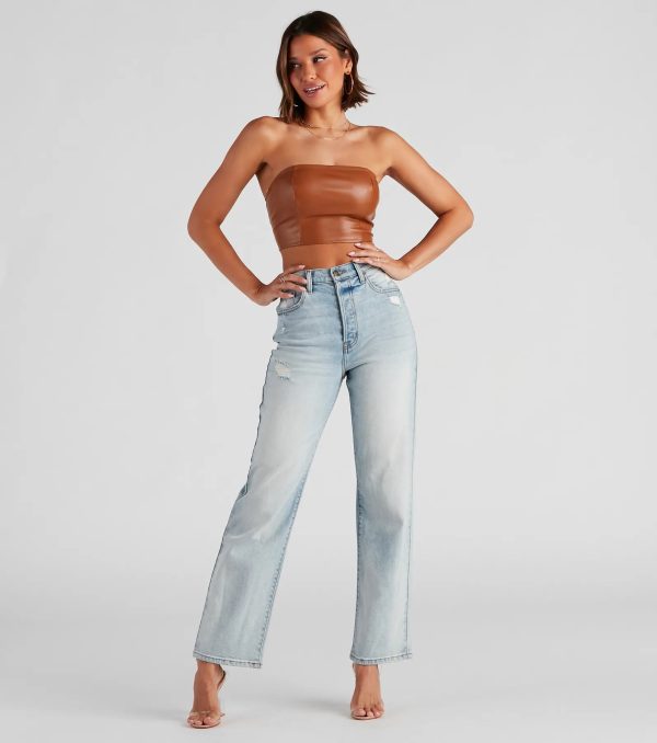 Sleek And Trendy Corset Tube Top - Image 7