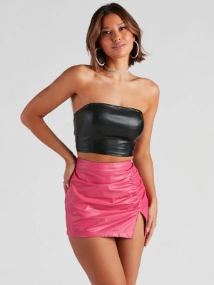 Sleek And Trendy Corset Tube Top