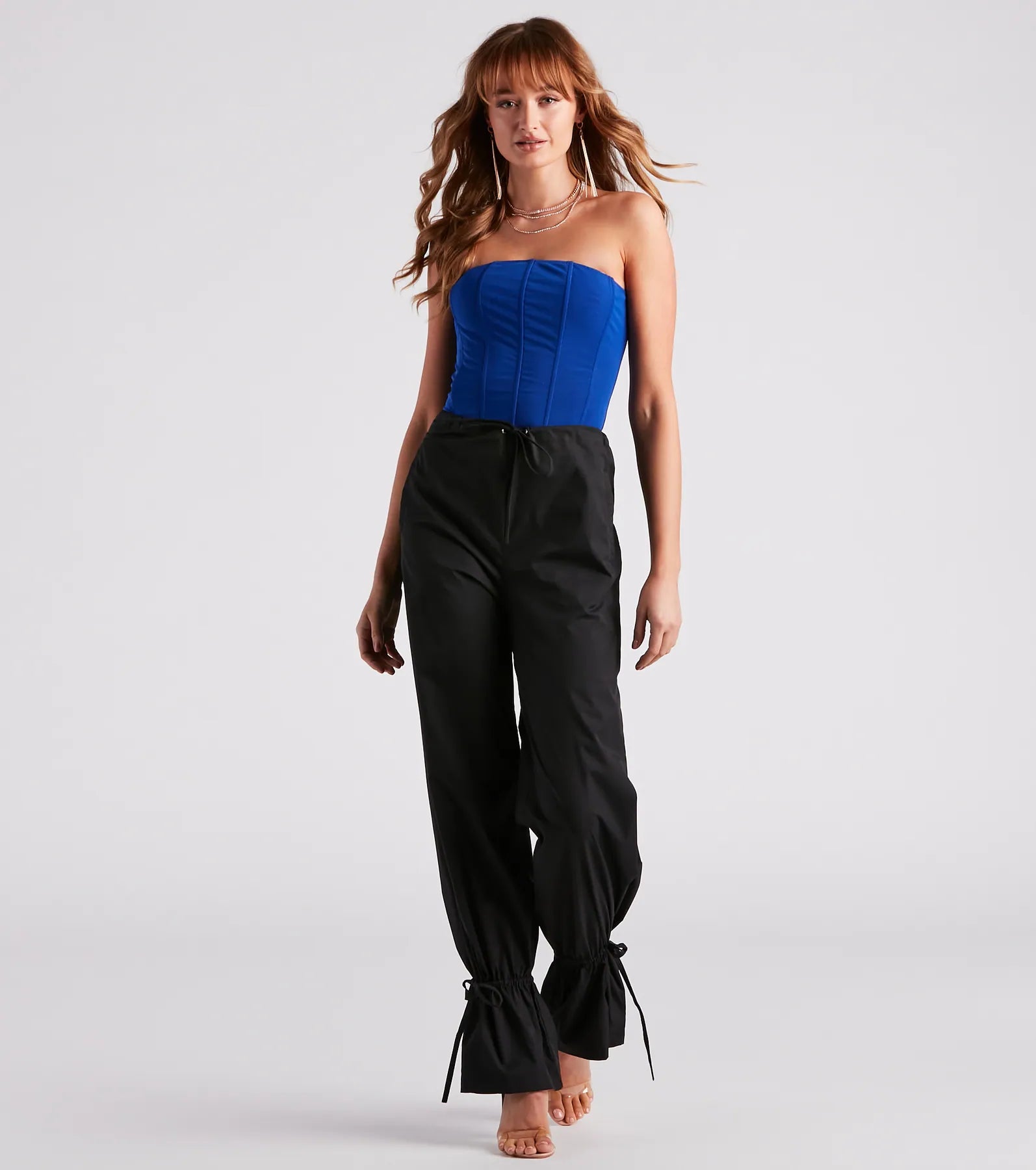 Hot Stuff Strapless Mesh Bustier - Image 19