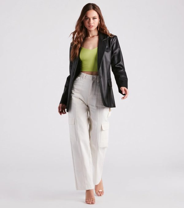 Girl Next Door Vibes Cropped Tank - Image 11