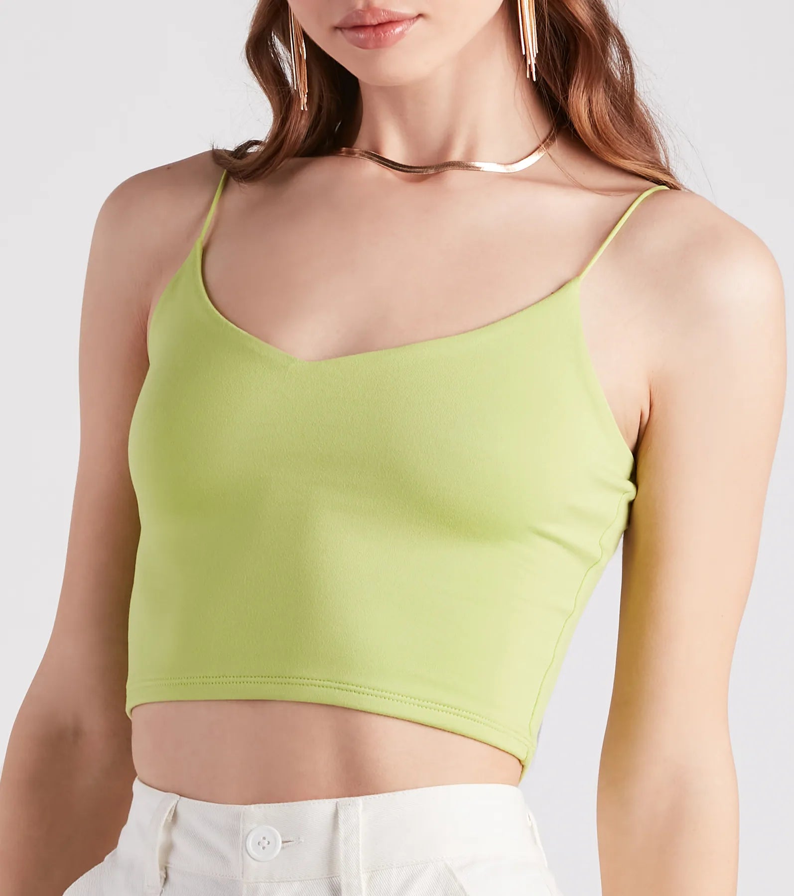 Girl Next Door Vibes Cropped Tank - Image 12