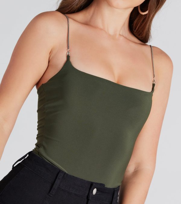 Strike An Attitude Chain Strap Bodysuit - Image 4