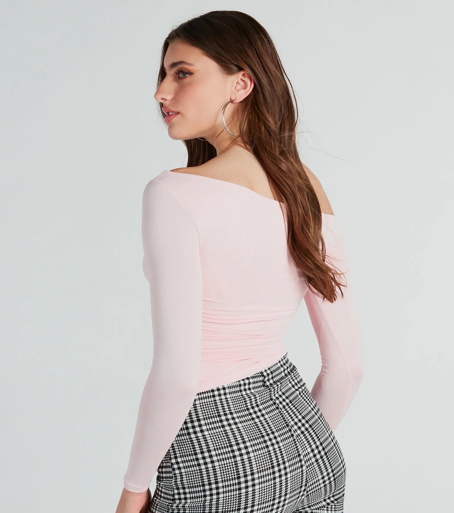 Looking Flawless Smooth Off-The-Shoulder Top - Image 20