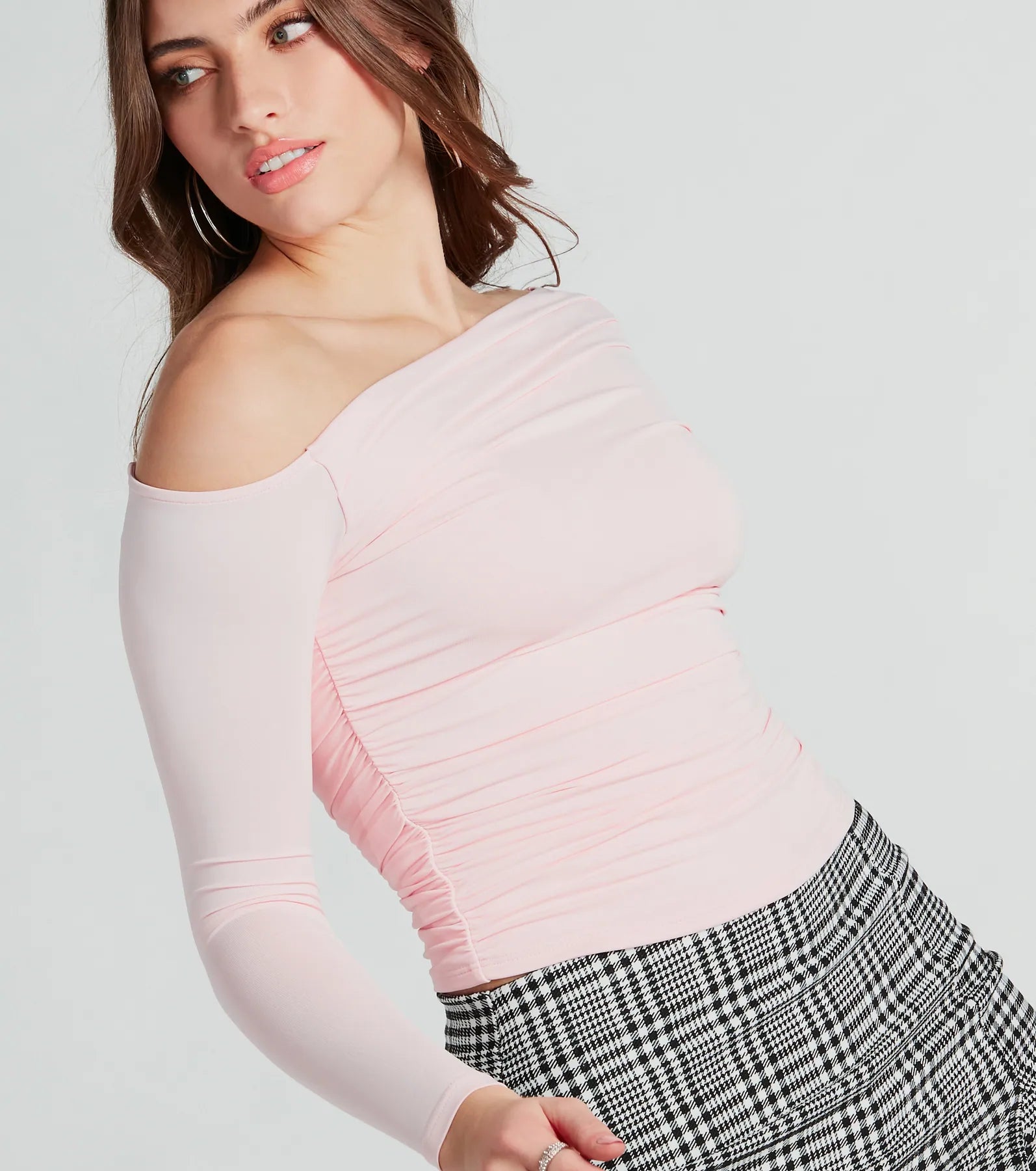 Looking Flawless Smooth Off-The-Shoulder Top - Image 22