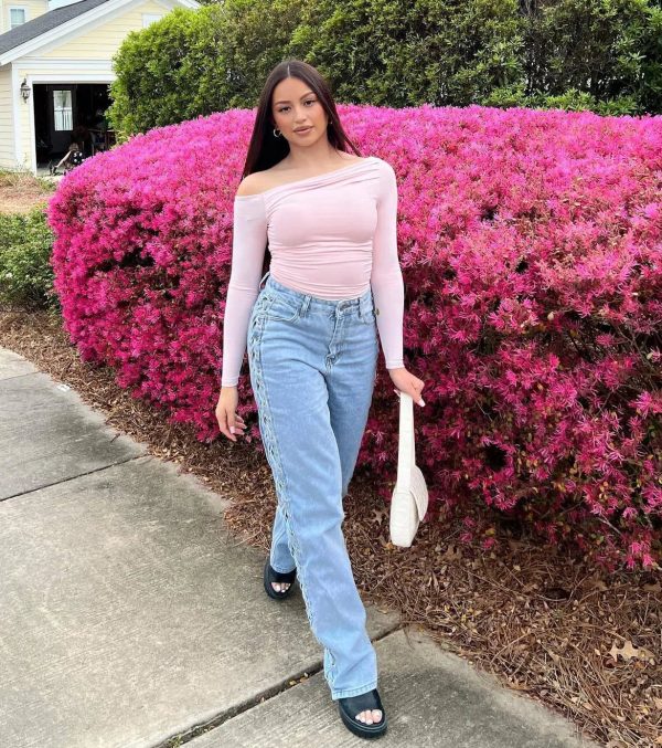 Looking Flawless Smooth Off-The-Shoulder Top - Image 26