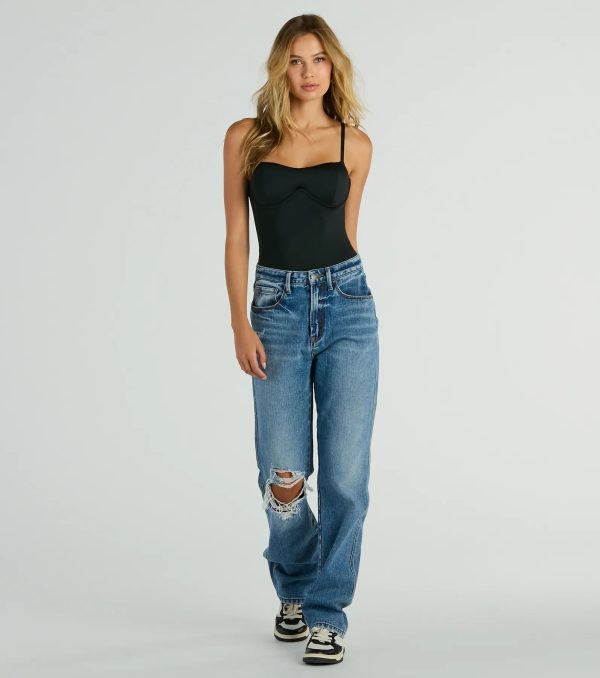 Smooth Silhouette Sweetheart Underwire Bodysuit - Image 3