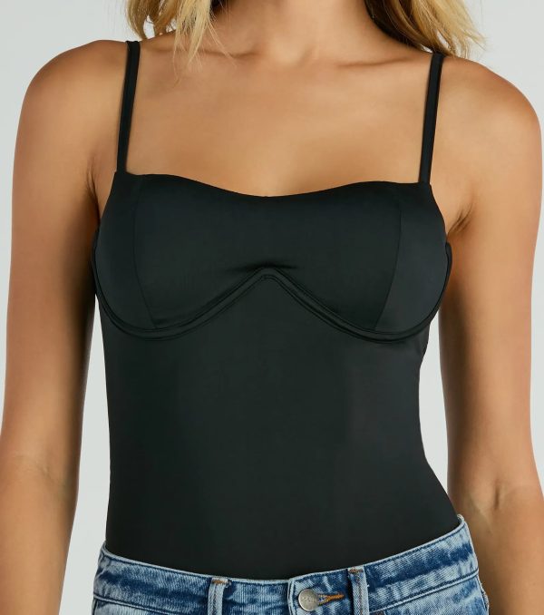Smooth Silhouette Sweetheart Underwire Bodysuit - Image 4