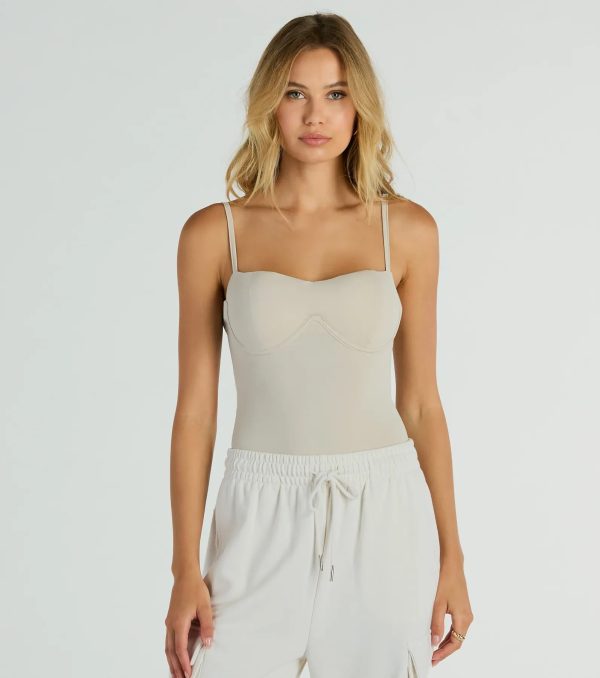 Smooth Silhouette Sweetheart Underwire Bodysuit - Image 6