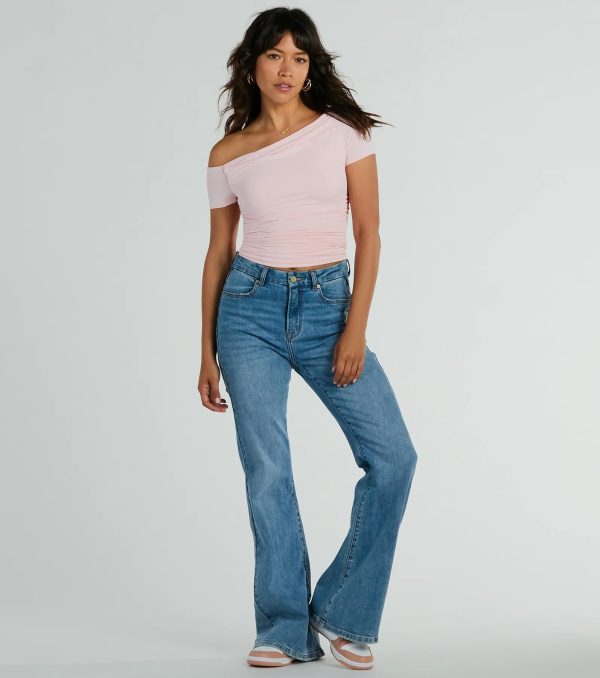 Flawless 'Fit Off-The-Shoulder Smooth Knit Top - Image 28