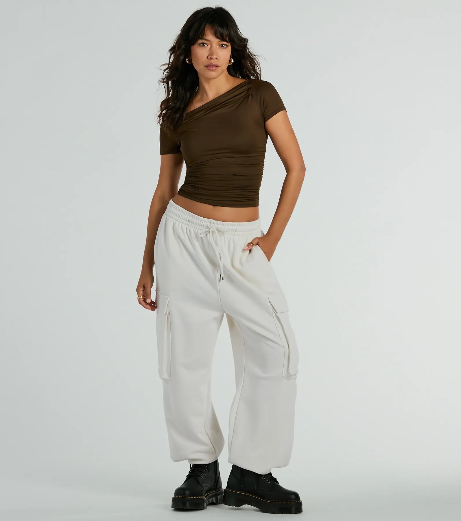 Flawless 'Fit Off-The-Shoulder Smooth Knit Top - Image 3