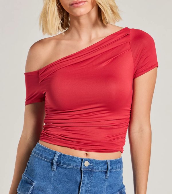 Flawless 'Fit Off-The-Shoulder Smooth Knit Top - Image 17