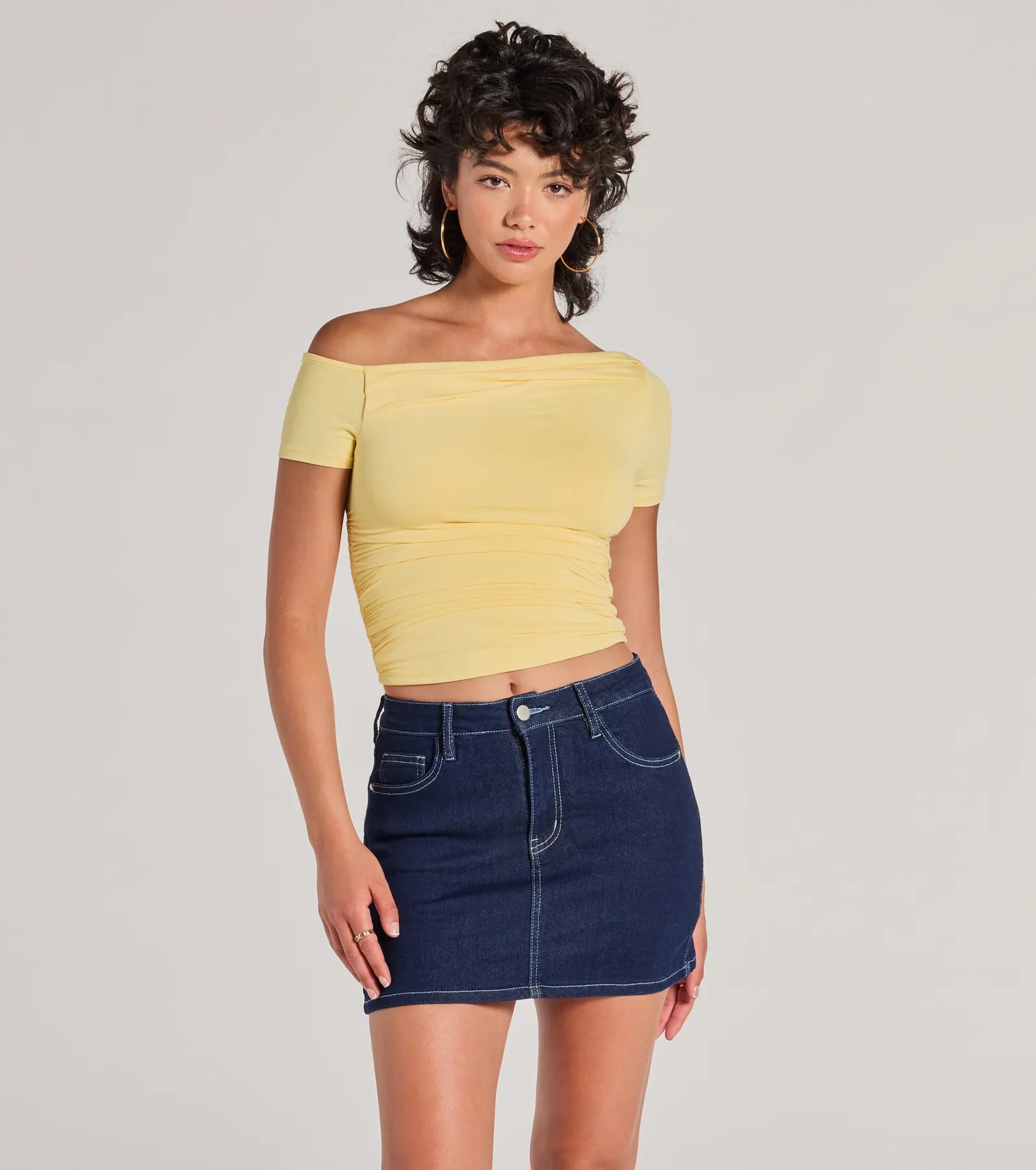 Flawless 'Fit Off-The-Shoulder Smooth Knit Top - Image 10
