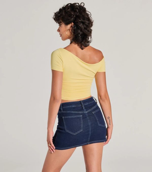 Flawless 'Fit Off-The-Shoulder Smooth Knit Top - Image 11