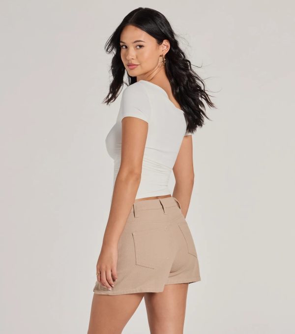 Flawless 'Fit Off-The-Shoulder Smooth Knit Top - Image 7