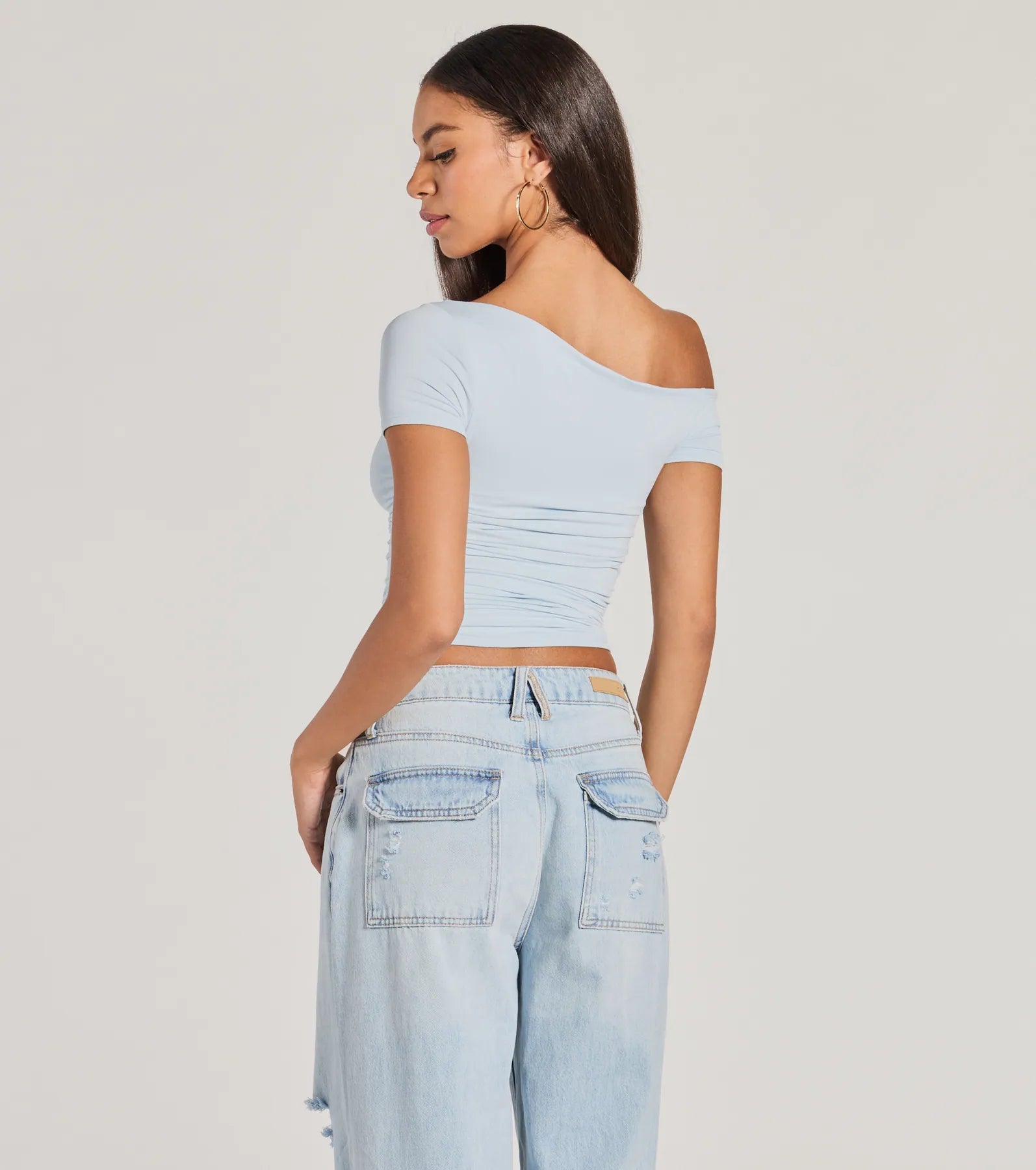 Flawless 'Fit Off-The-Shoulder Smooth Knit Top - Image 19