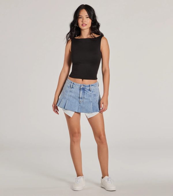 Second Look Open-Back Knit Tank Top - Image 3