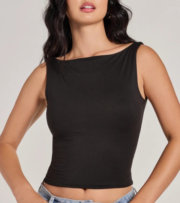 Second Look Open-Back Knit Tank Top - Image 4