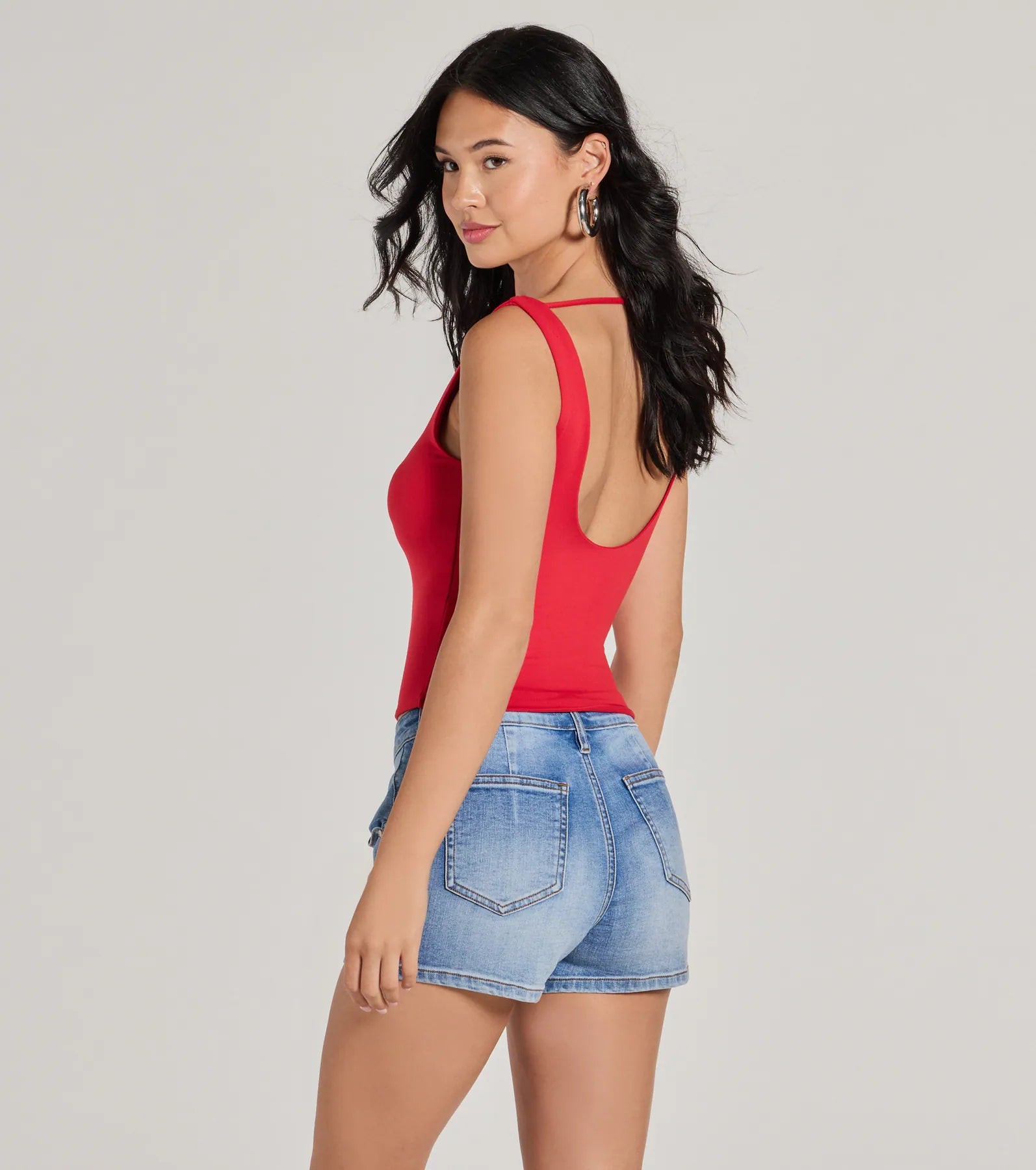 Second Look Open-Back Knit Tank Top - Image 6