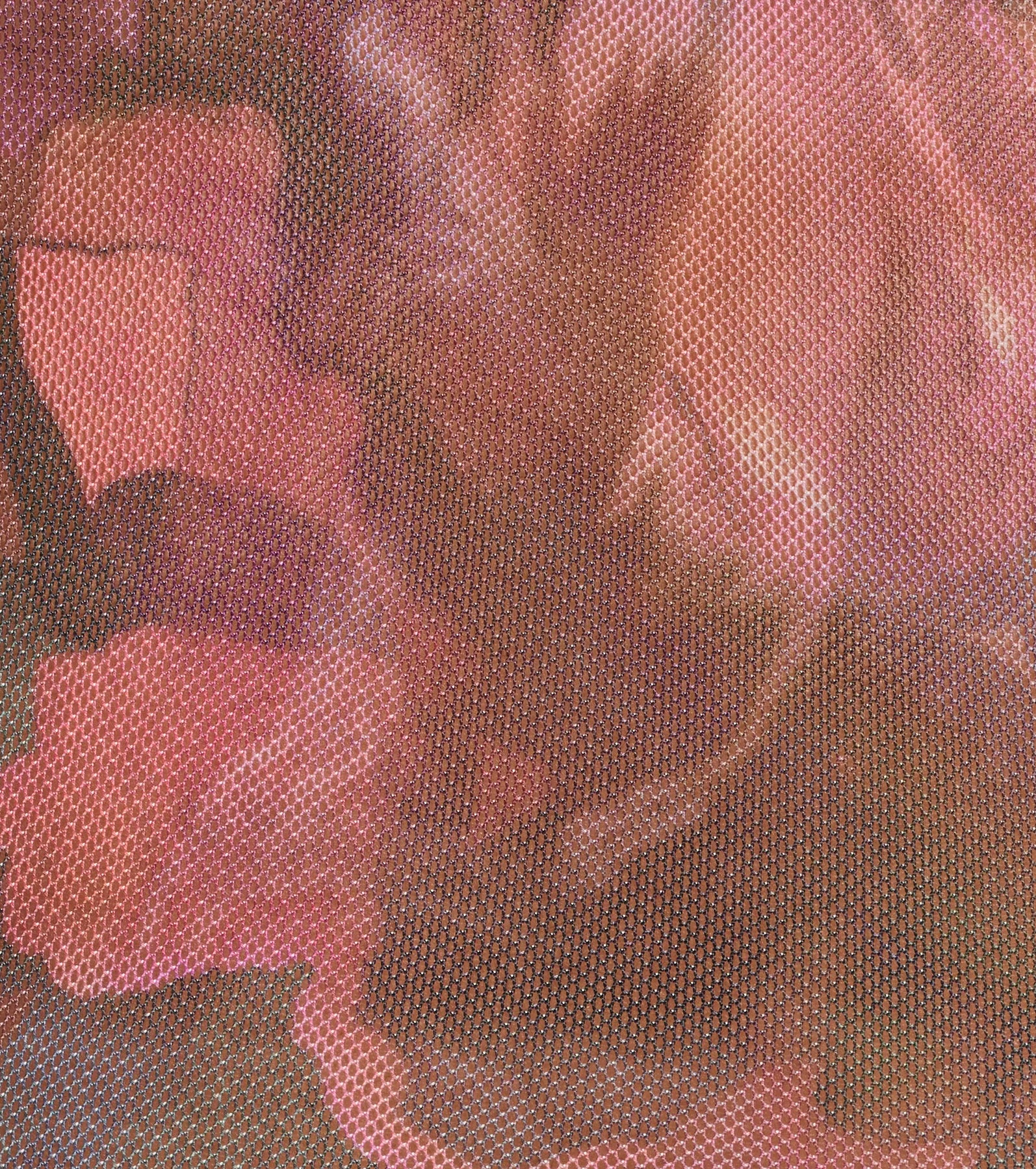 Sultry Impact Halter Abstract Floral Crop Top - Image 4