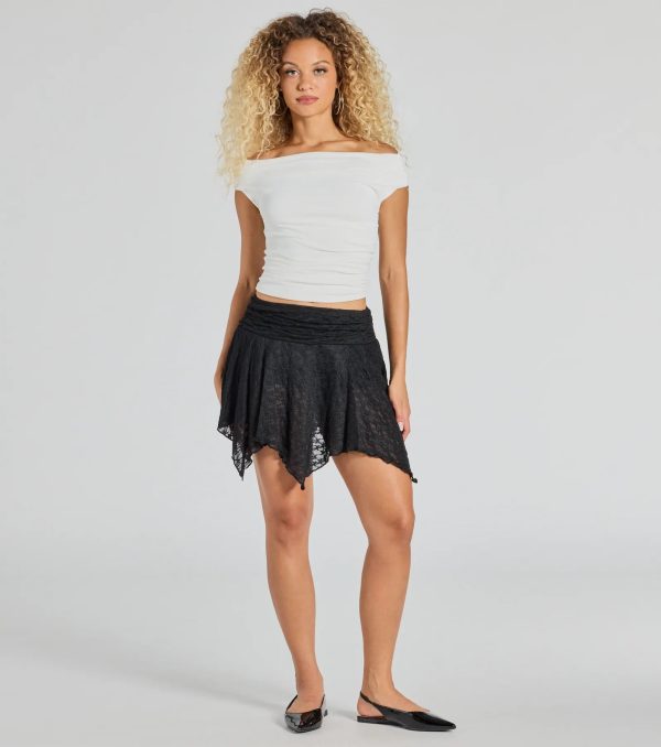 Chic Perfection Off-The-Shoulder Knit Top - Image 3