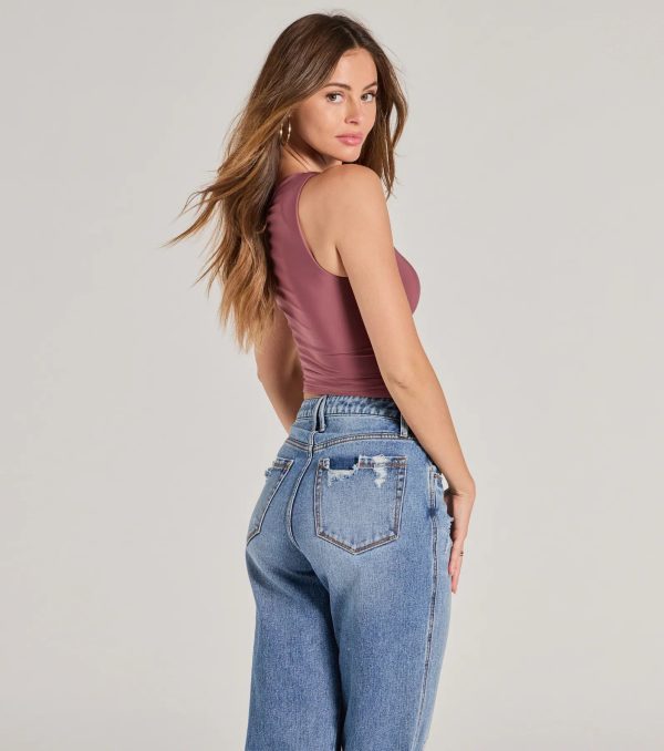 Confident Flirt One-Shoulder Crop Top - Image 20