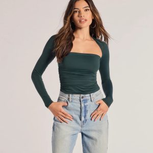 Effortlessly Chic Long Sleeve Ruched Top