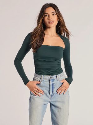 Effortlessly Chic Long Sleeve Ruched Top