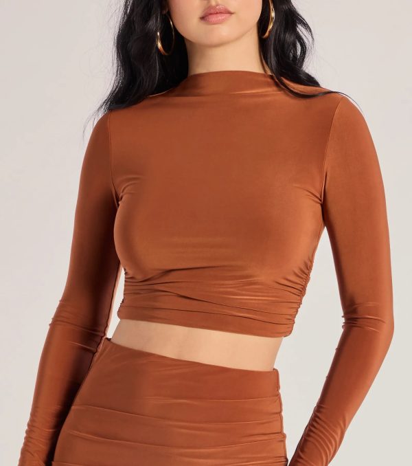 Bold Staple Long Sleeve Crop Top - Image 8