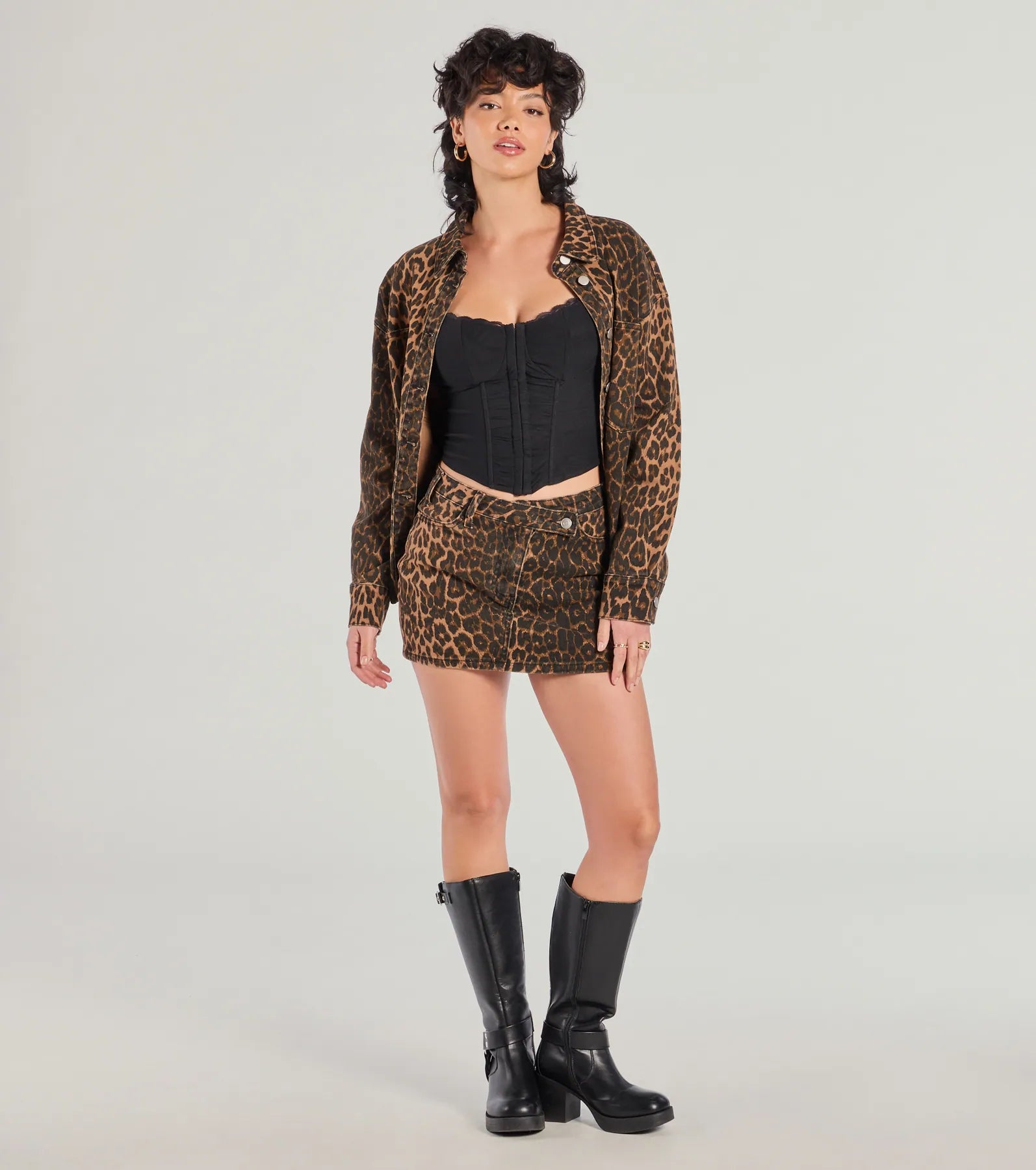 Sheer Intentions Long Sleeve Mesh Bustier - Image 3