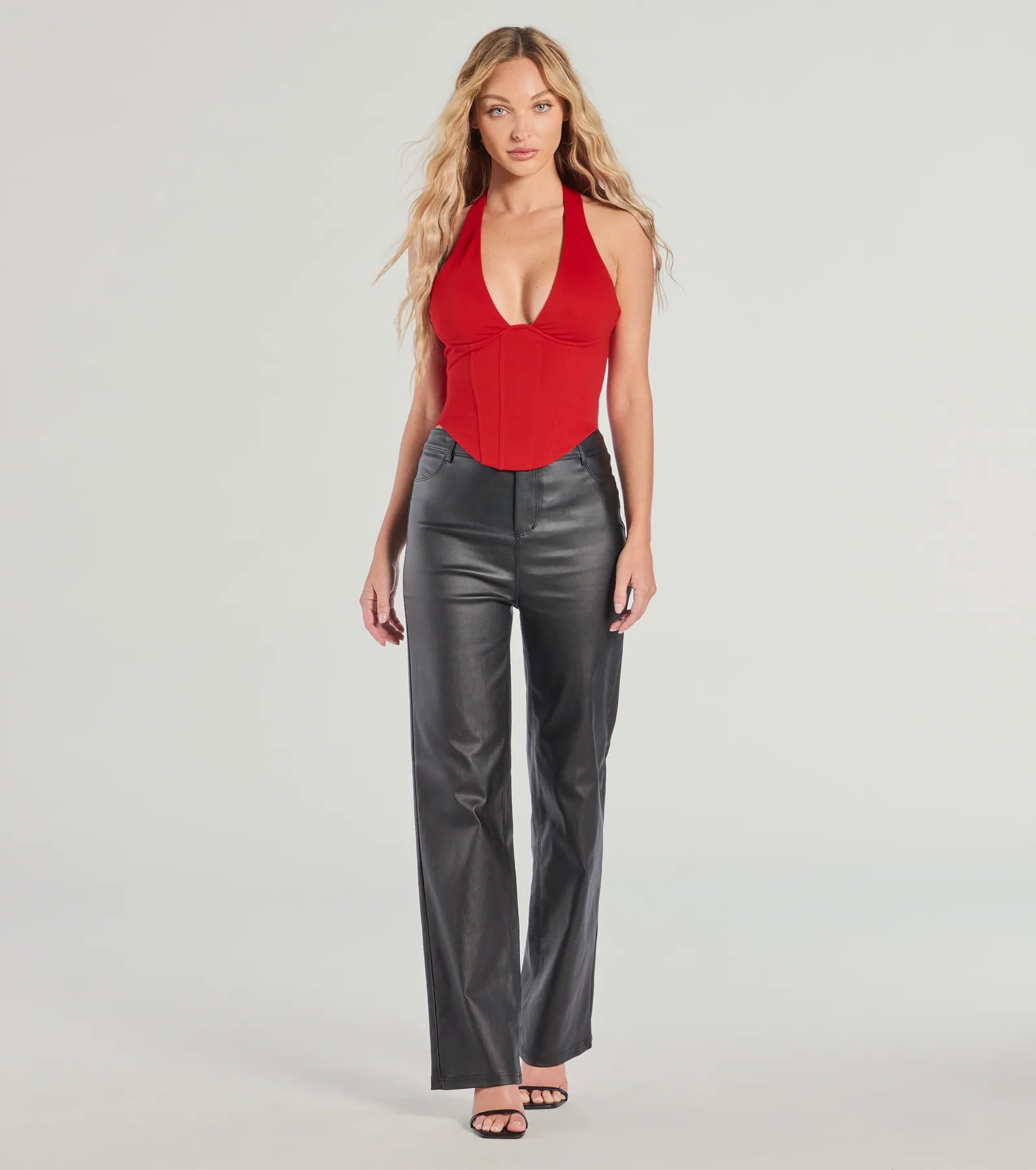 Sleek And Stunning Corset Halter Top - Image 8