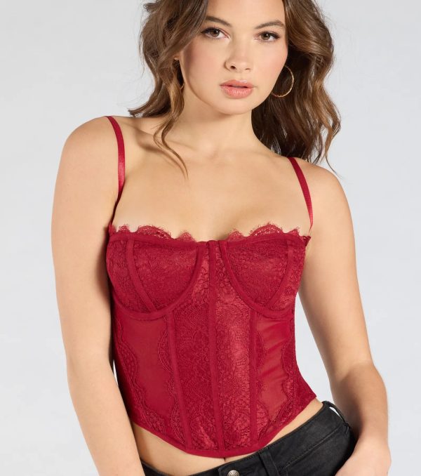 Total Bombshell Lace Corset Top - Image 5