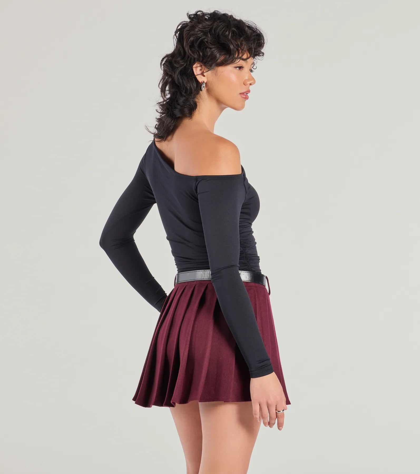 Looking Flawless Smooth Off-The-Shoulder Top - Image 3