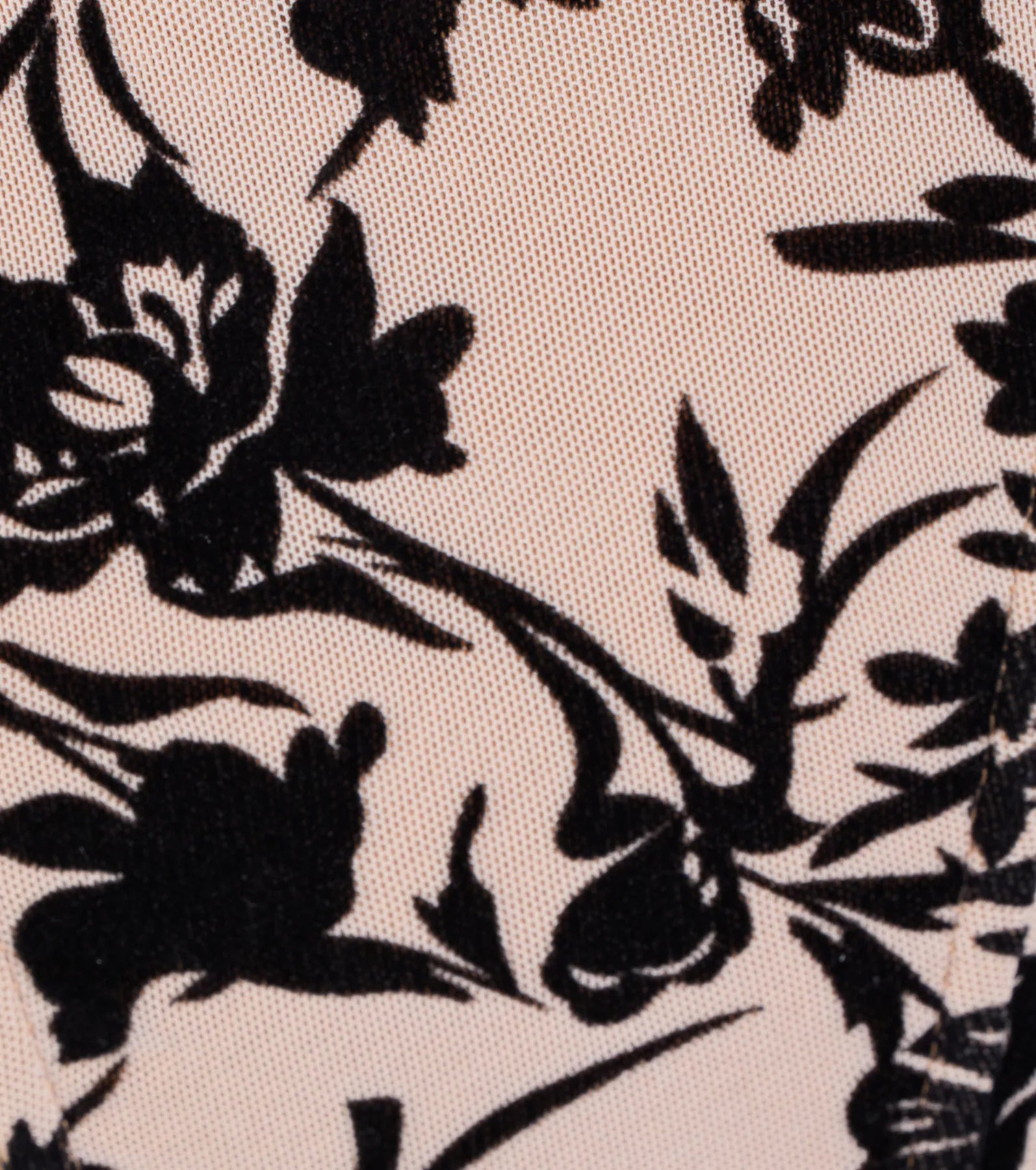 Sultry Desire Flocked Velvet Bustier - Image 4