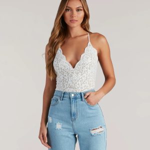 Irresistible Lace Bodysuit